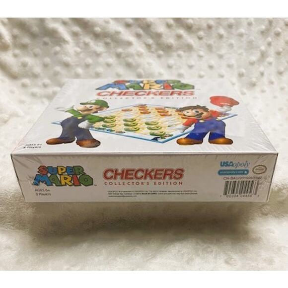 Super Mario Checkers Collector's Edition, NEW, SEALED - Picture 3 of 4
